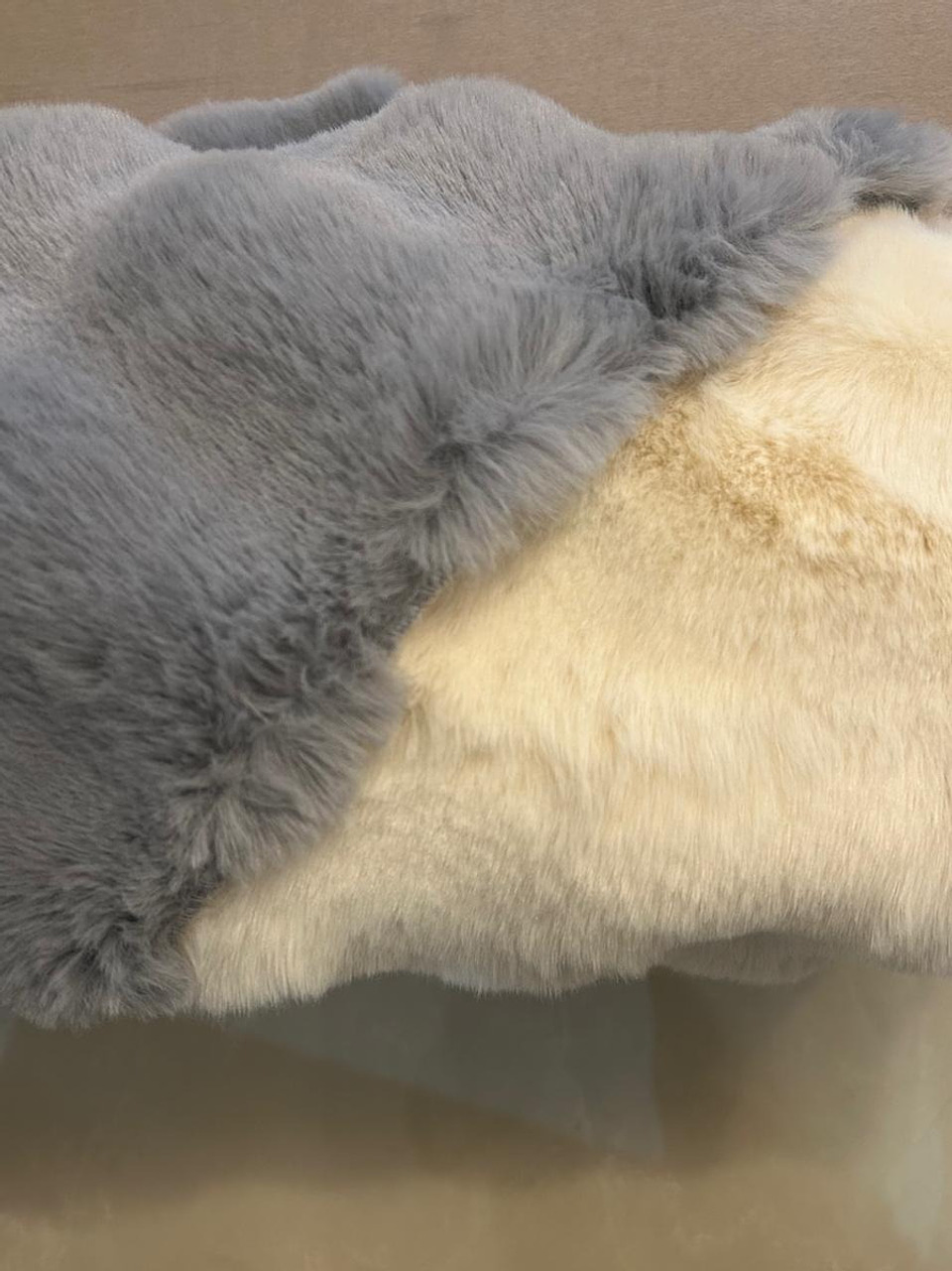 ALFOMBRA PIEL DE CONEJO 45x75CM 12