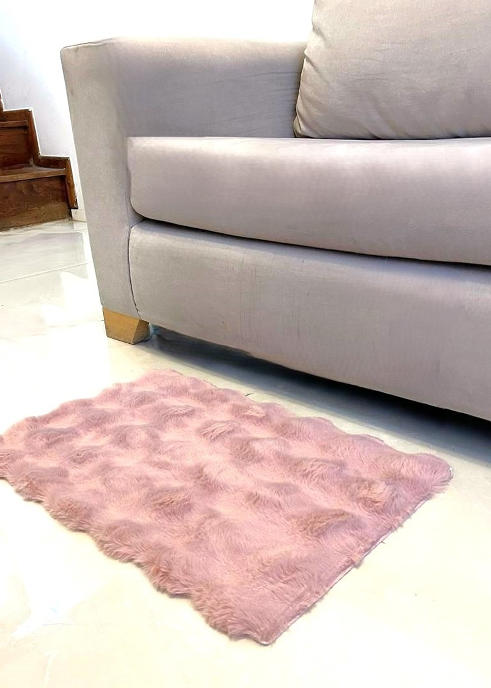 ALFOMBRA PIEL DE CONEJO 45x75CM 4