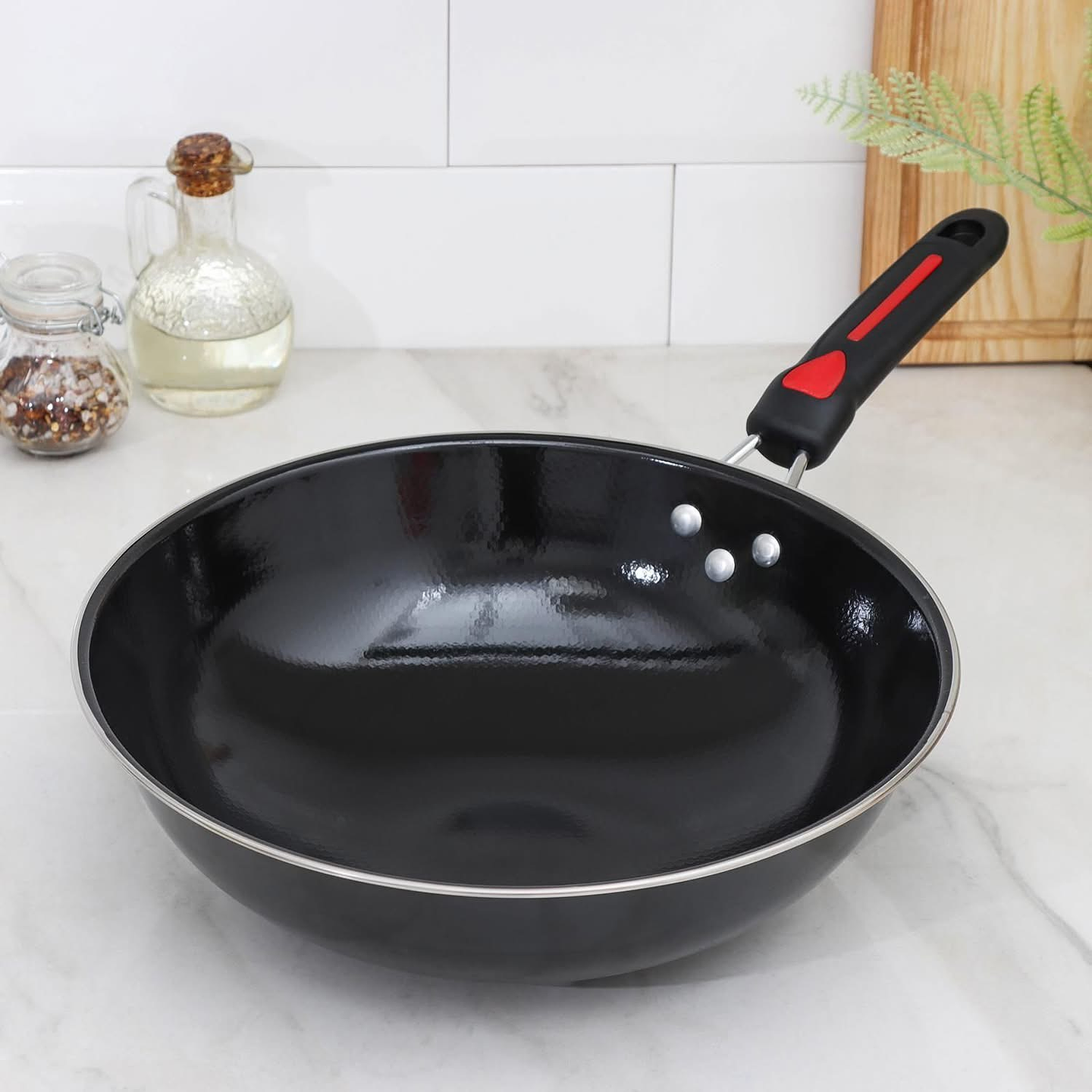 WOK SARTÉN ANTIADHERENTE 32CM 1