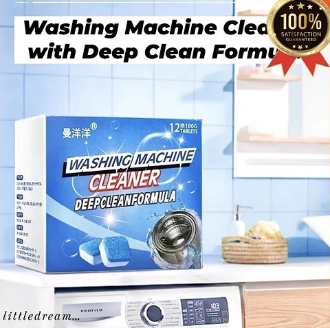 PASTILLAS EFERVESCENTE PARA LIMPIEZA DE LAVADORA 