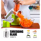 RALLADOR CORTADOR DE VERDURAS 3EN1 CON MANDOLINA  - Miniatura 4