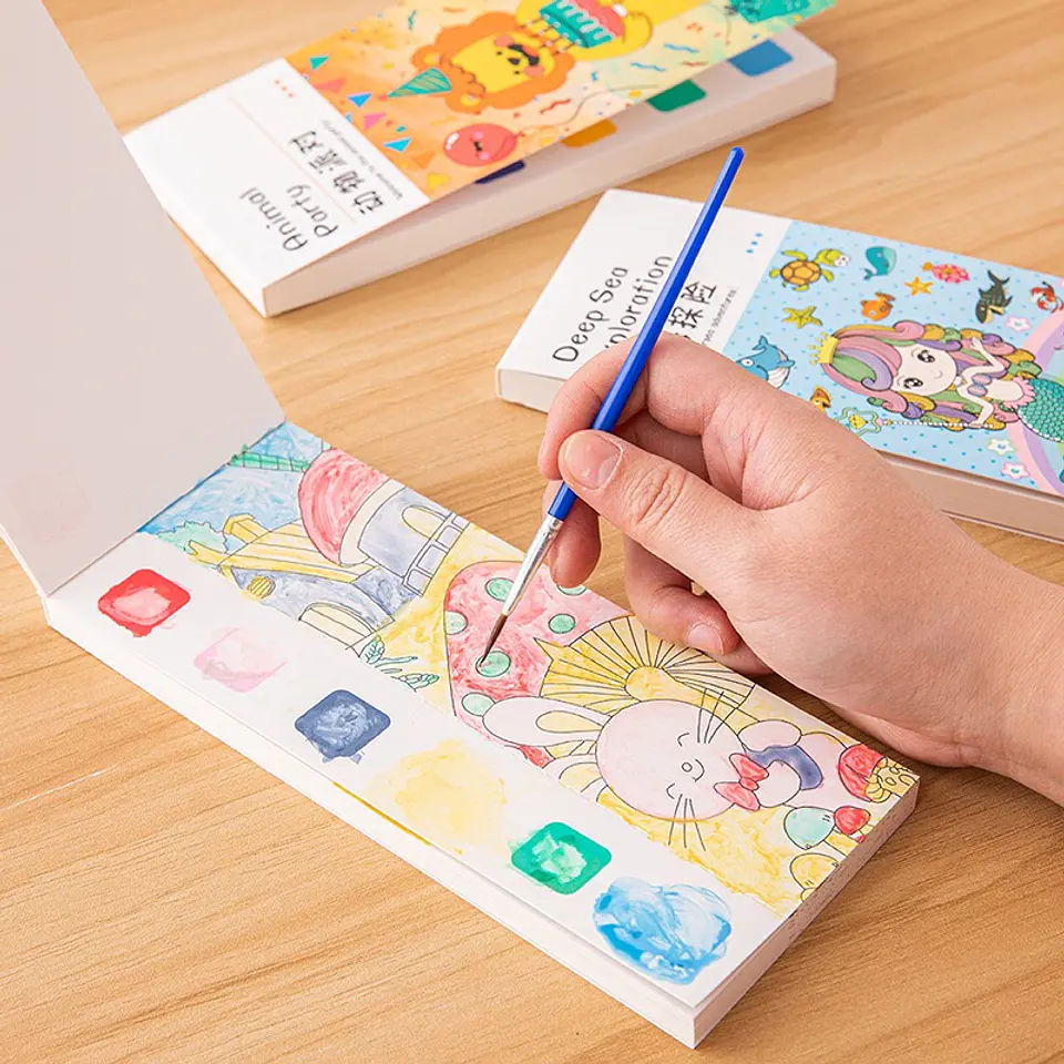 BLOCK ACUARELA DIDÁCTICO 8