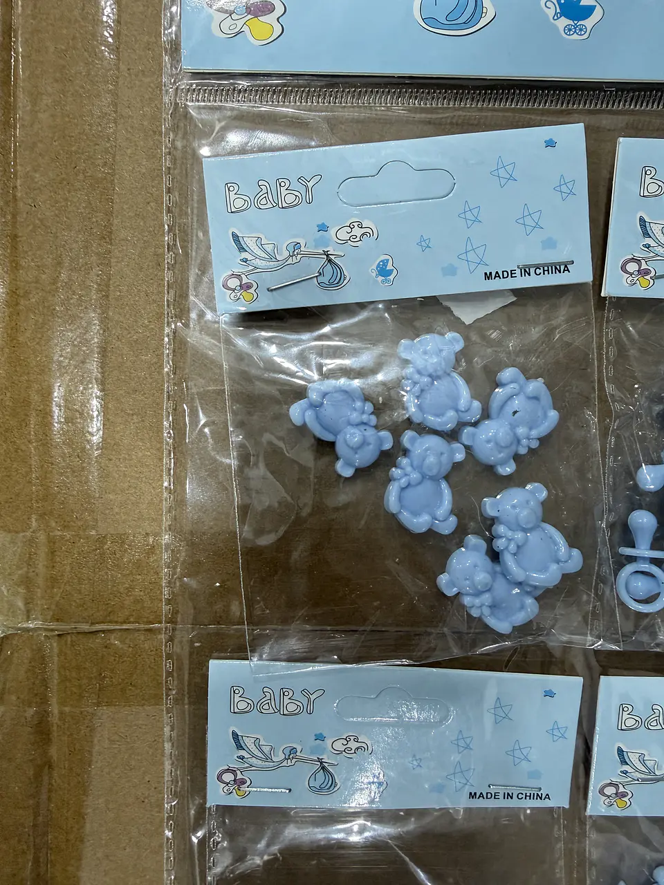 APLIQUES PLÁSTICOS TEMÁTICA BABY SHOWER 6