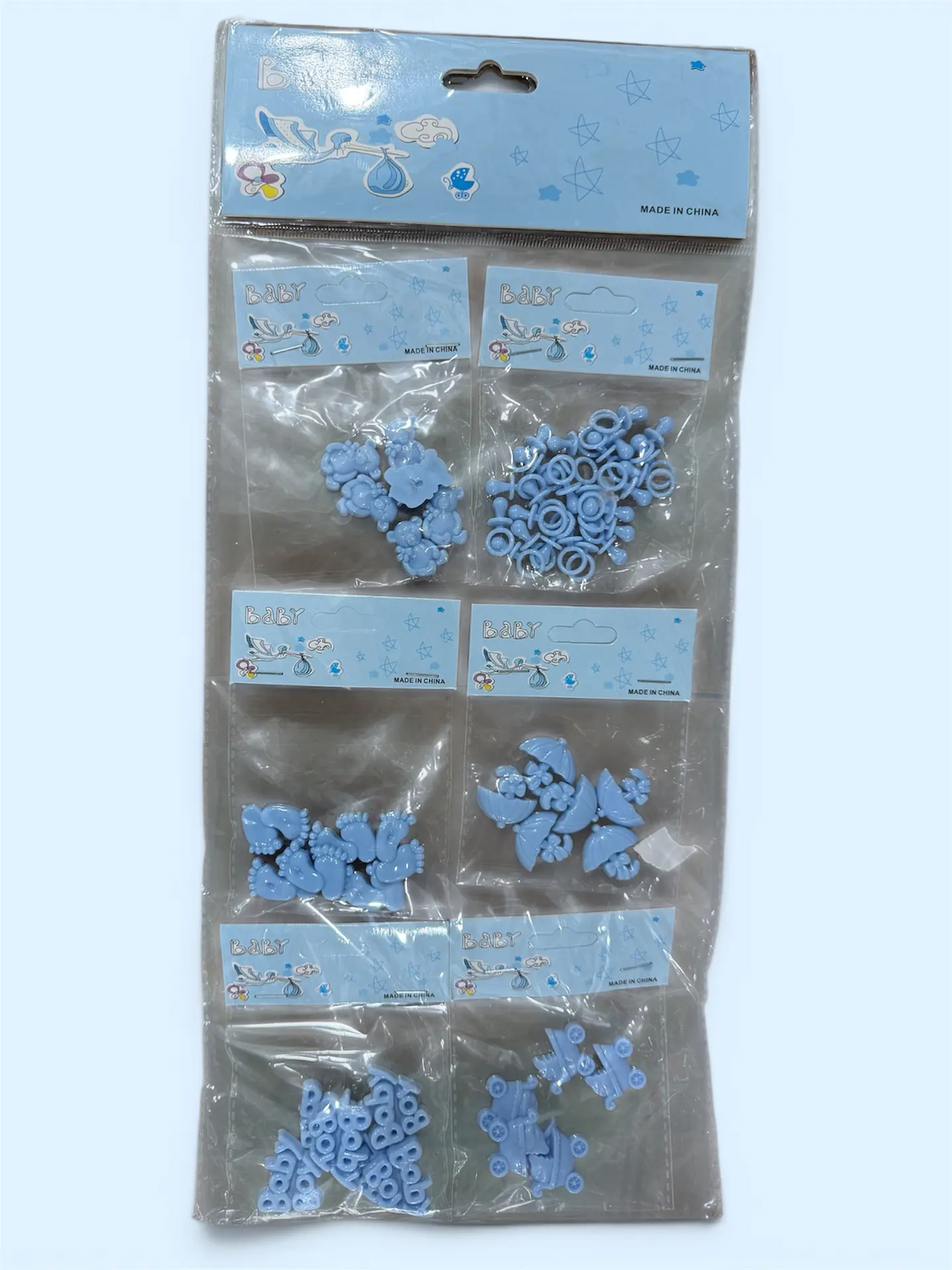 APLIQUES PLÁSTICOS TEMÁTICA BABY SHOWER 1