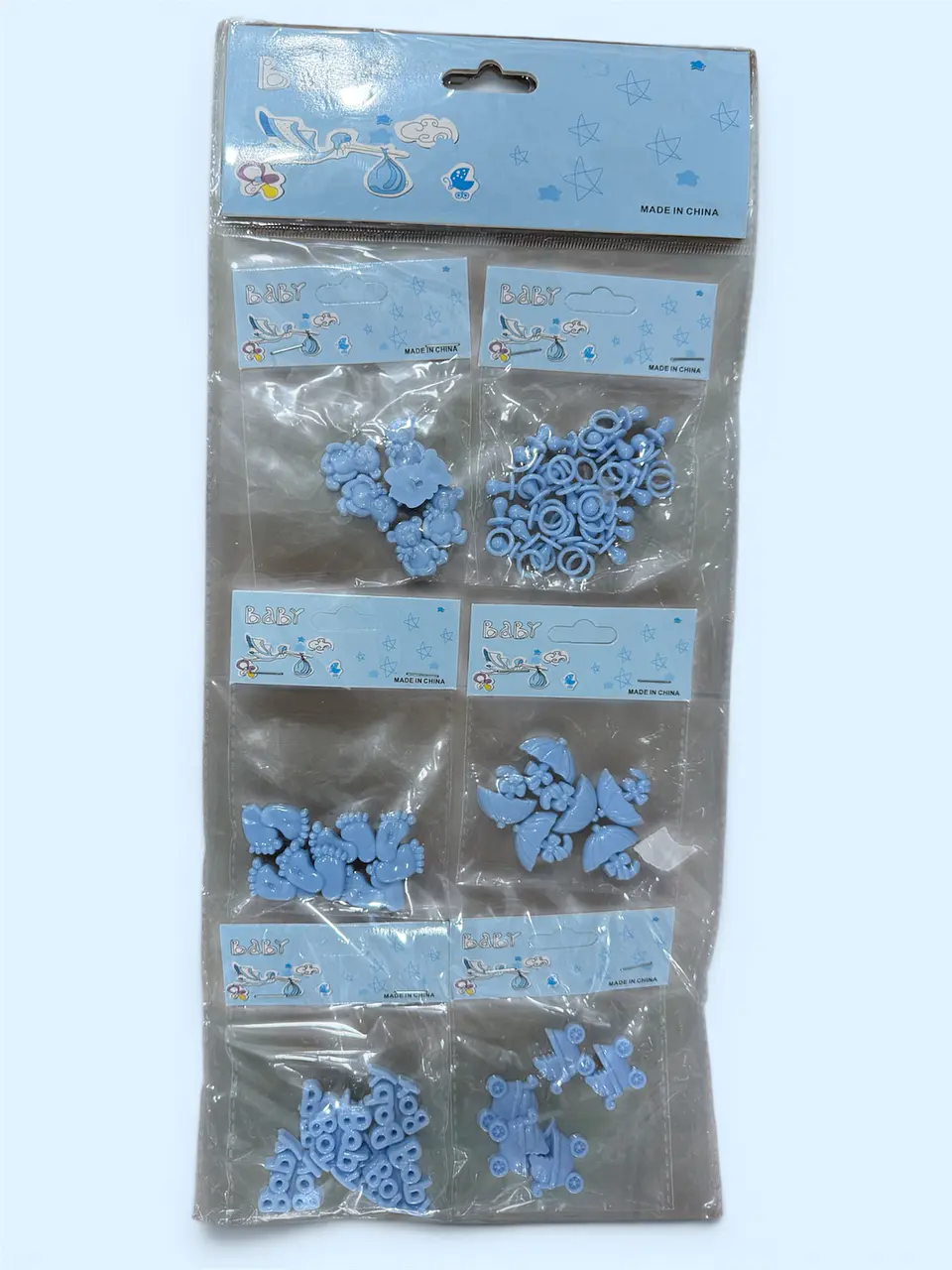 APLIQUES PLÁSTICOS TEMÁTICA BABY SHOWER 1