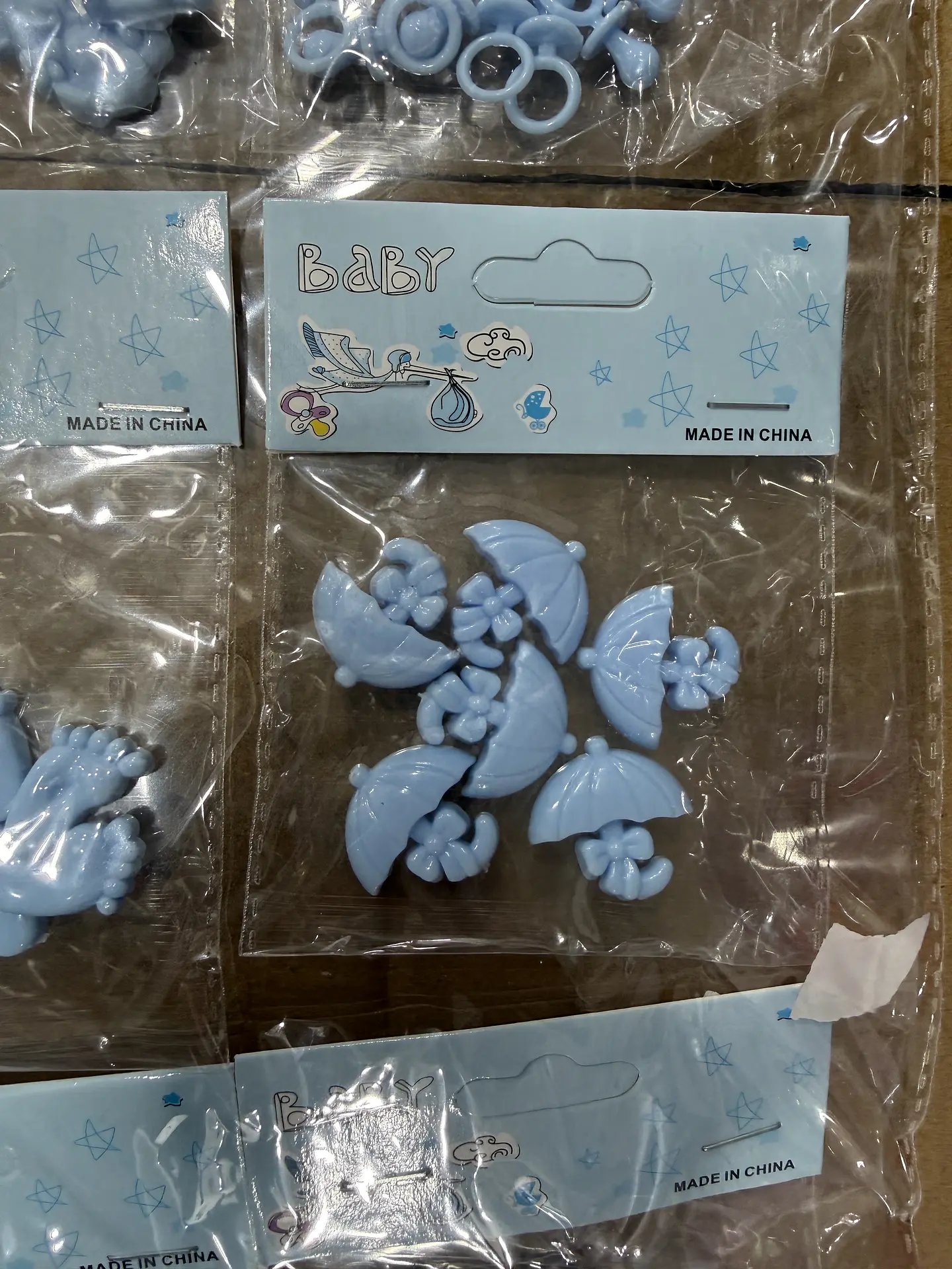 APLIQUES PLÁSTICOS TEMÁTICA BABY SHOWER 4