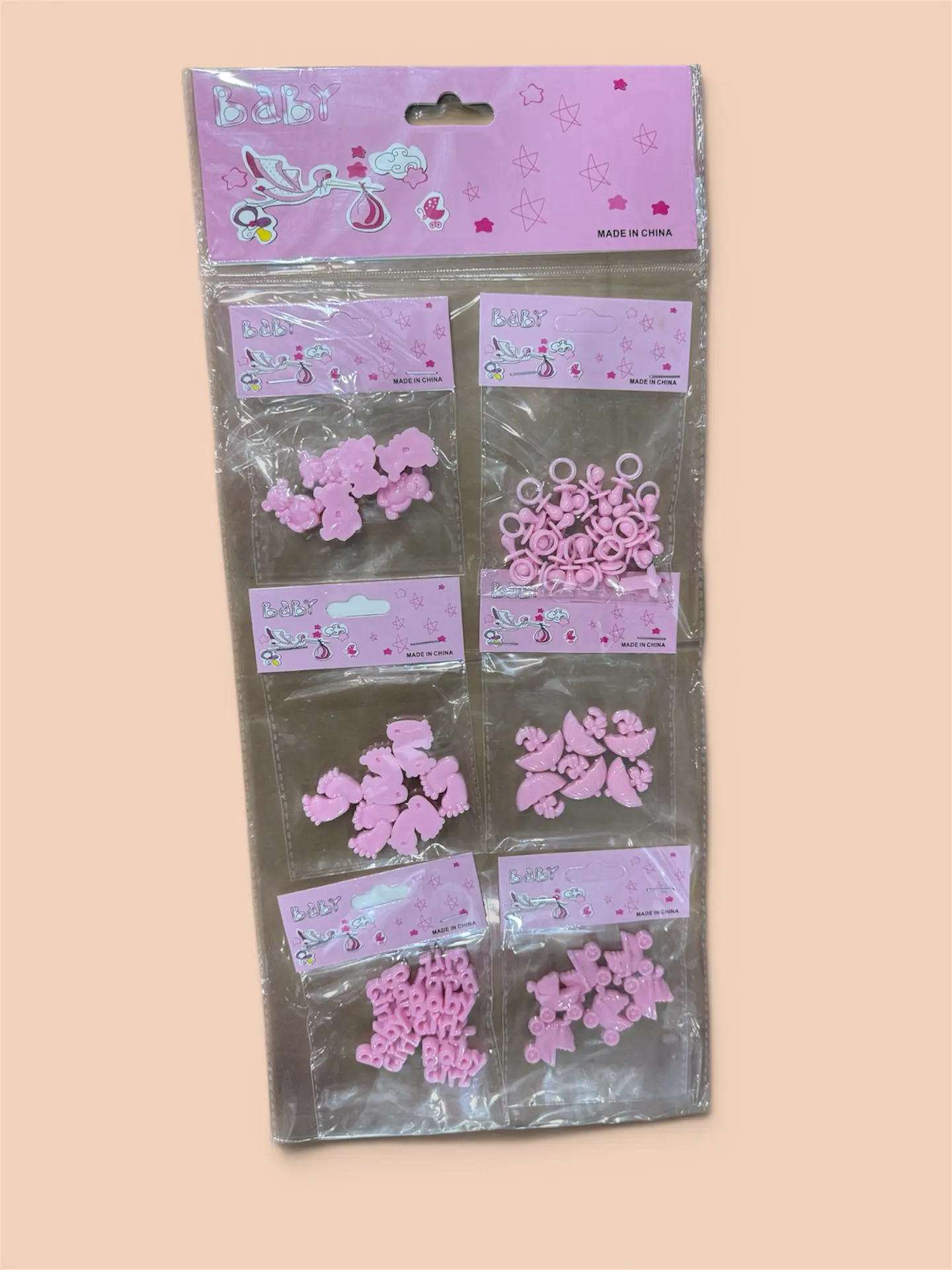 APLIQUES PLÁSTICOS TEMÁTICA BABY SHOWER 2