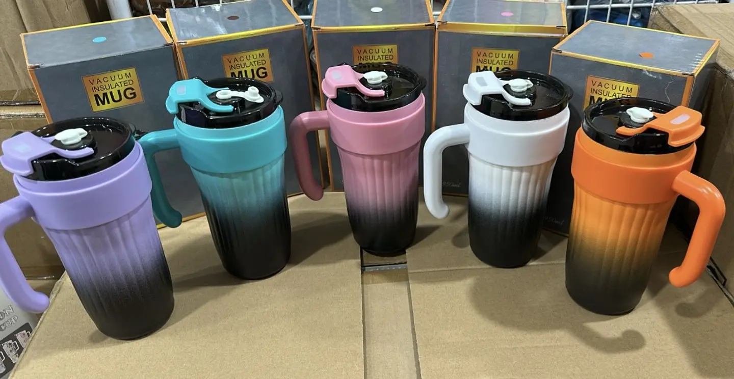 TERMO MUG ACERO INOXIDABLE DE 950ML  4