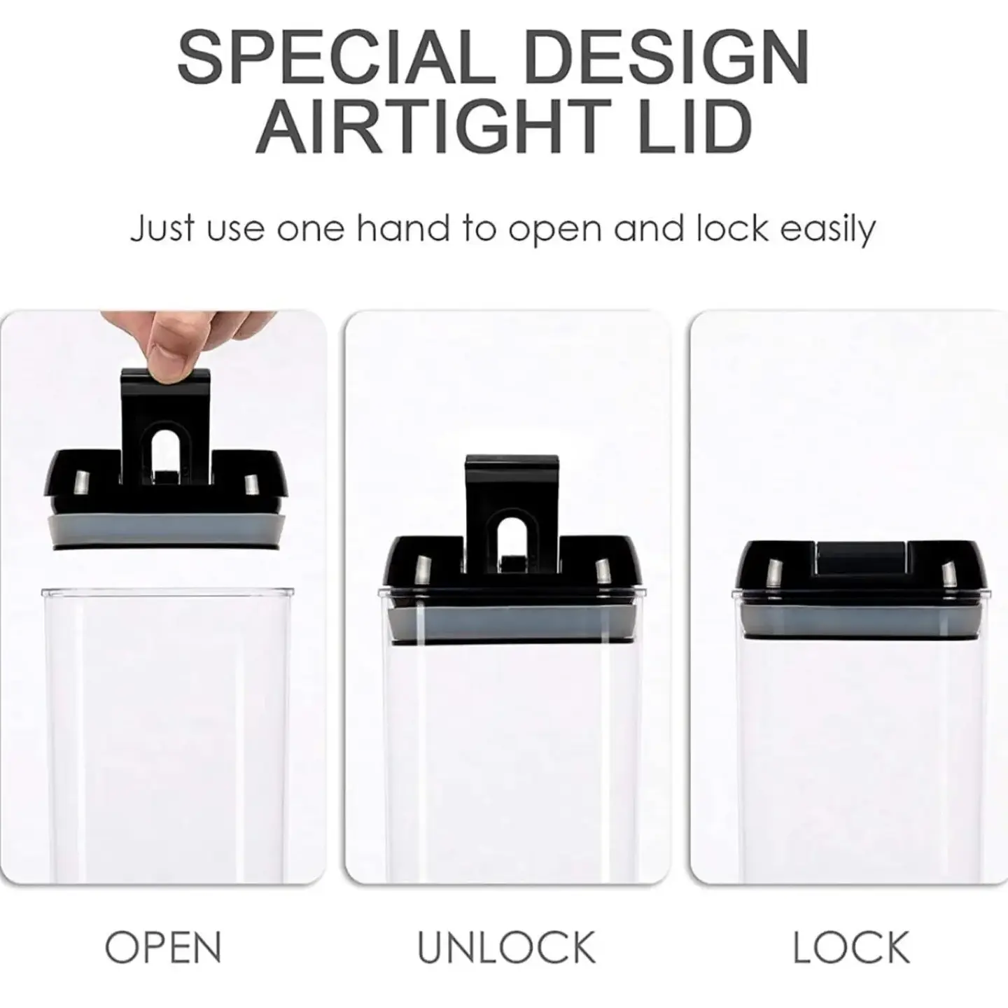 SET DE CONTENEDORES DE CEREALES DE 7PZS 2