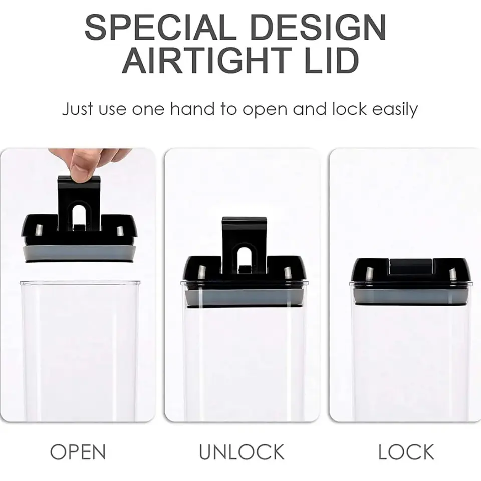 SET DE CONTENEDORES DE CEREALES DE 7PZS 2