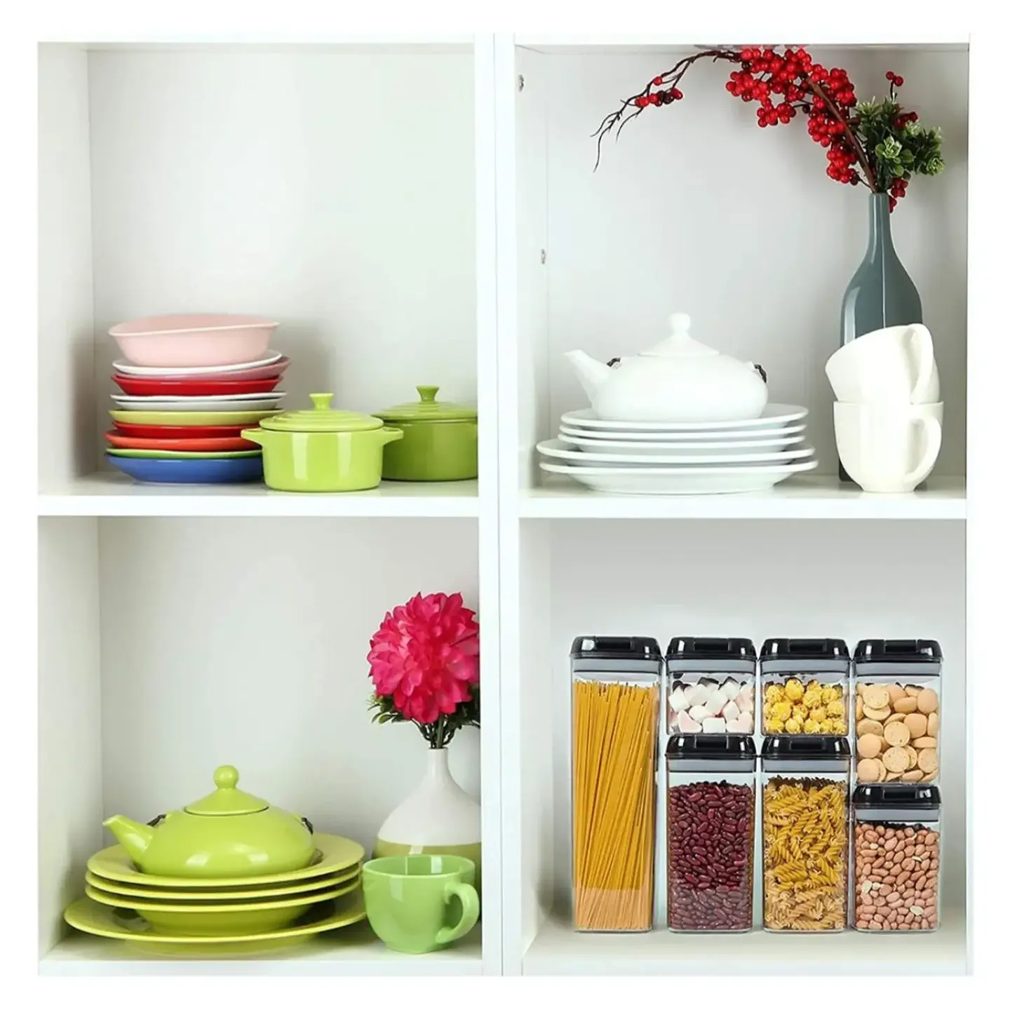 SET DE CONTENEDORES DE CEREALES DE 7PZS 6