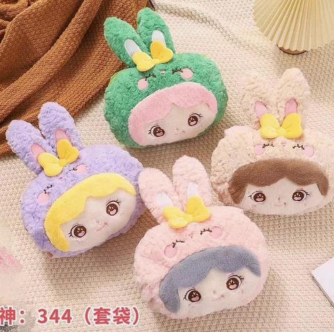 GUATERO PELUCHE ELÉCTRICO KAWAI 31x40CM NIÑA LAZO