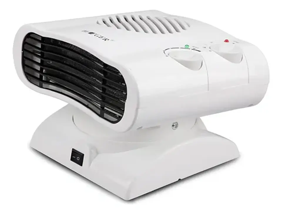 CALEFACTOR ELÉCTRICO TERMOVENTILADOR MOVIBLE 1500W 1