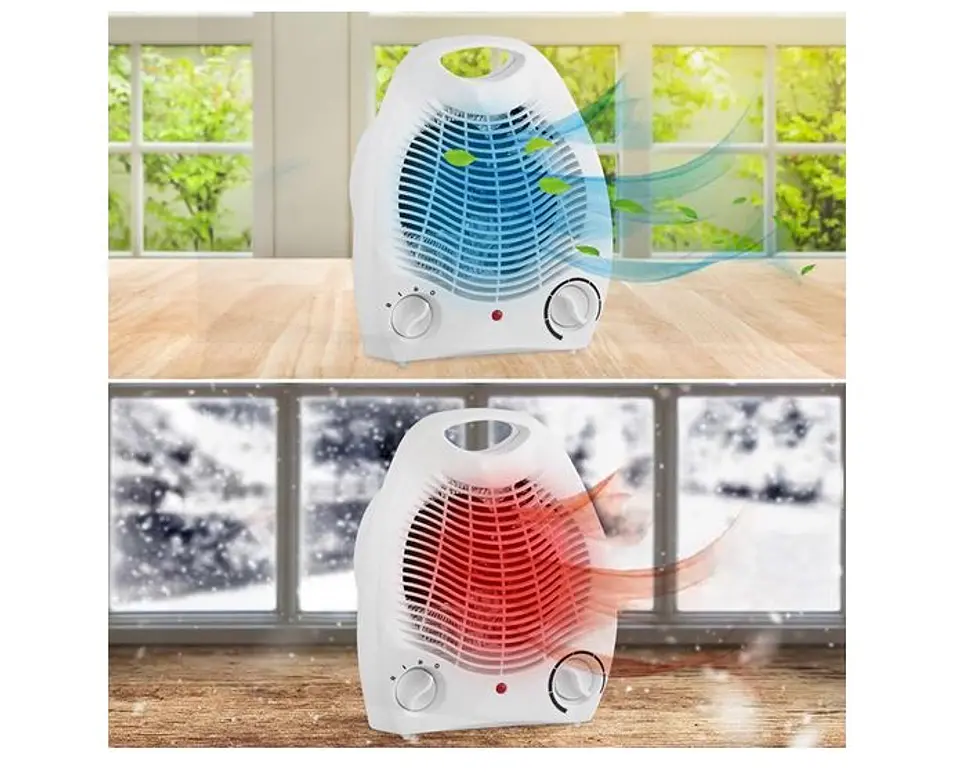 CALEFACTOR ELÉCTRICO TERMOVENTILADOR 1500W 6