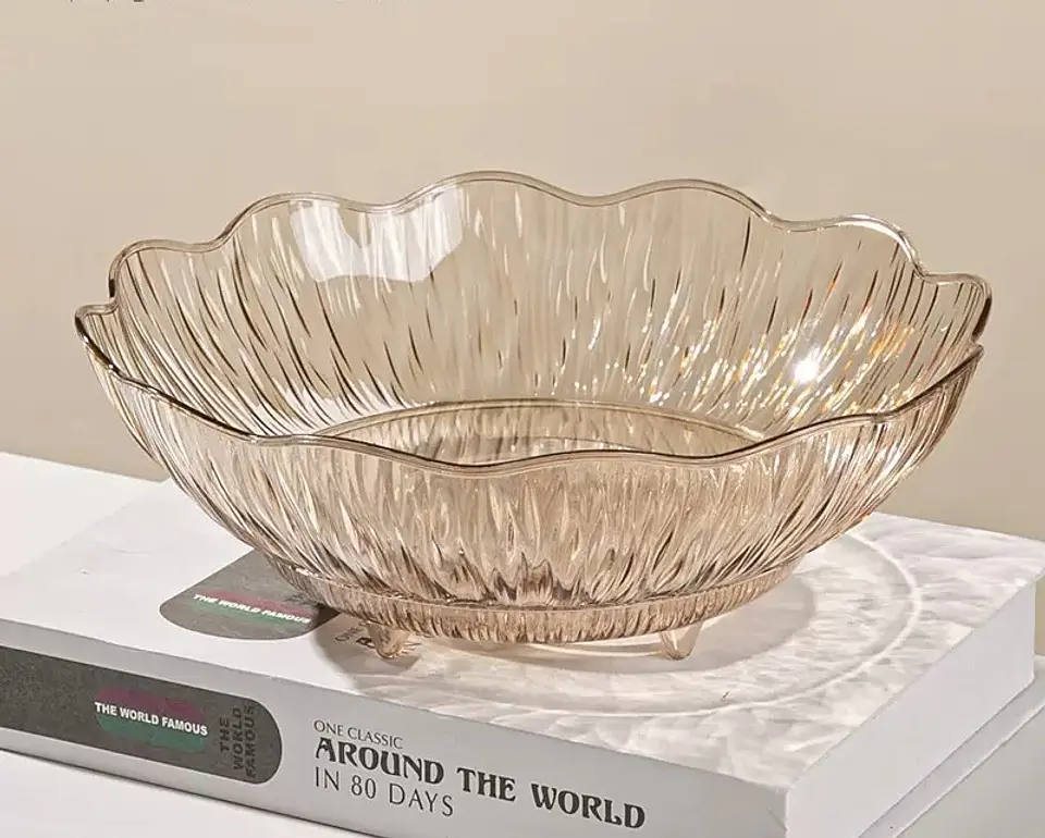 BANDEJA FRUTERO ACRÍLICO GIRATORIO 25CM 5