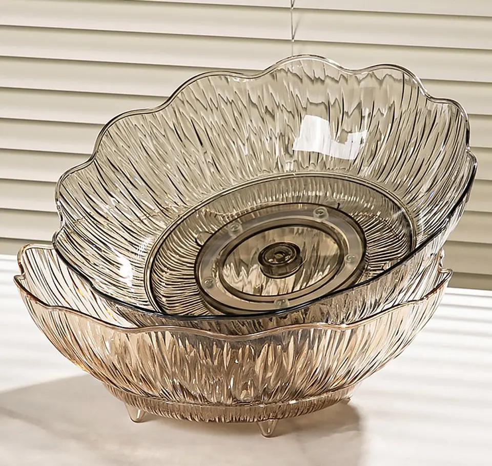 BANDEJA FRUTERO ACRÍLICO GIRATORIO 25CM 8