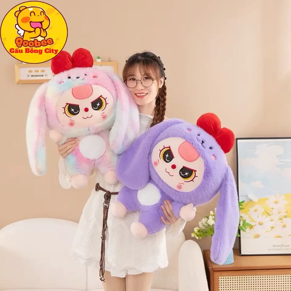 PELUCHE ANIMALES Y PERSONAJES CON MANTA 100x155CM 9