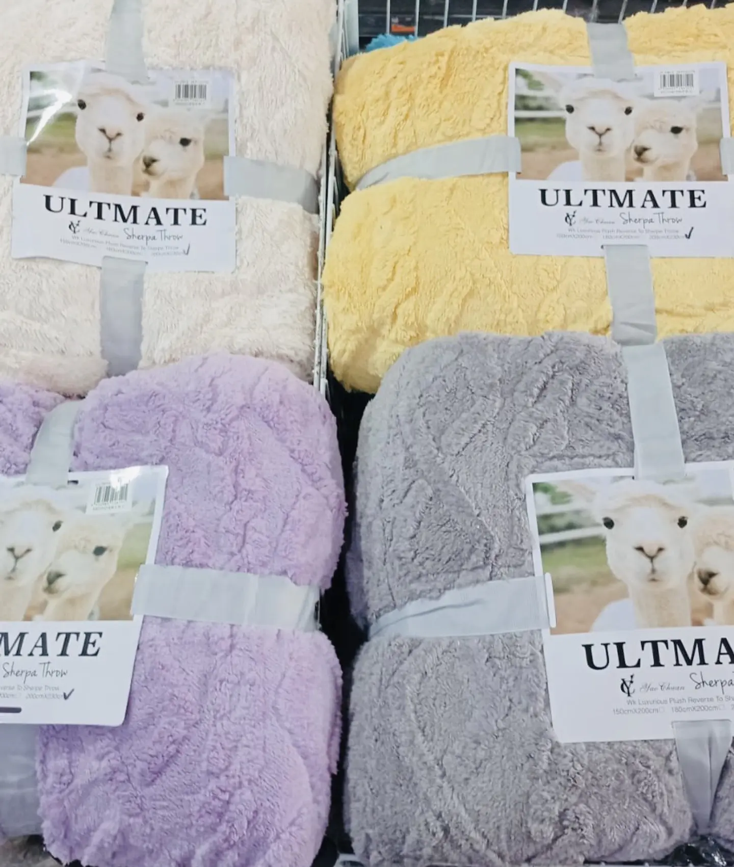 FRAZADA TEXTURIZADA TRENZADA CON CHIPORRO DE 2 PLAZAS 200x230CM 1