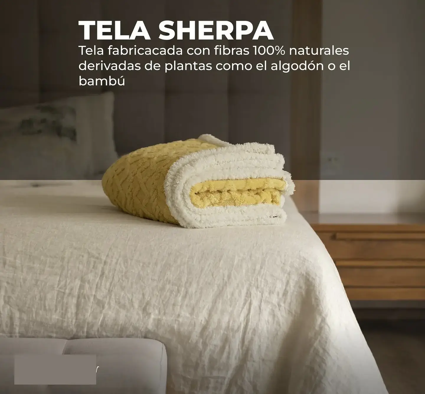 FRAZADA TEXTURIZADA CON CHIPORRO DE 1.5 PLAZAS 180x200CM 9