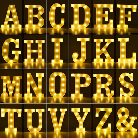 LETRAS LED 
