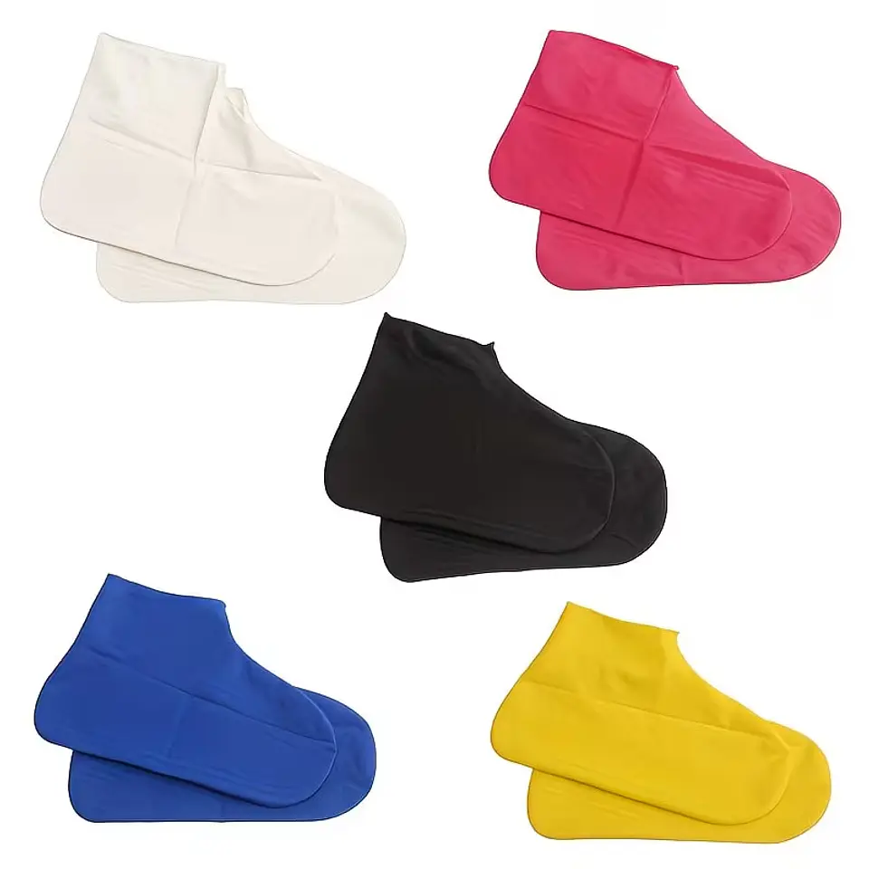 PROTECTOR, CUBIERTA DE CALZADO PARA LA LLUVIA DE SILICONA  5