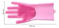 PAR GUANTE FLOR PARA LAVAR MULTIUSO  - Miniatura 9