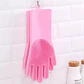 PAR GUANTE FLOR PARA LAVAR MULTIUSO  - Miniatura 6