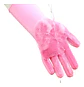 PAR GUANTE FLOR PARA LAVAR MULTIUSO  - Miniatura 8