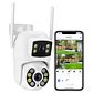 CAMARA DOBLE DE SEGURIDAD 1 FIJA 1 MOVIL  - Miniatura 2