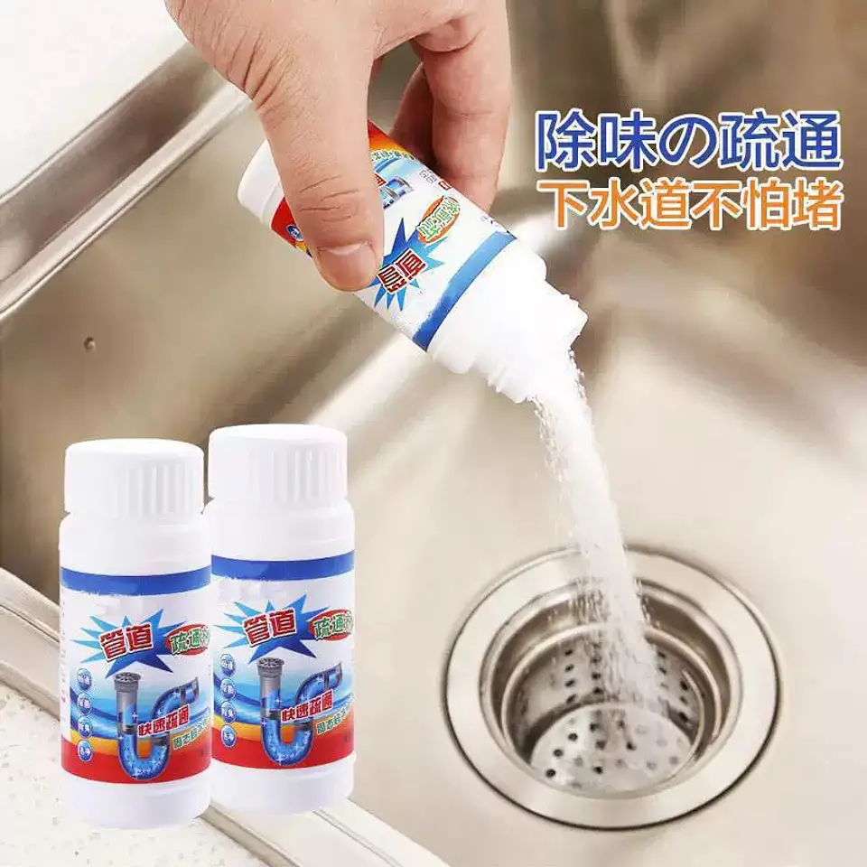 POLVO POTENTE PARA DESTAPAR CAÑERIAS PIPING  2