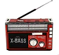 RADIO SOLAR X-BASS CON ENCHUFE Y LINTERNA  - Miniatura 2