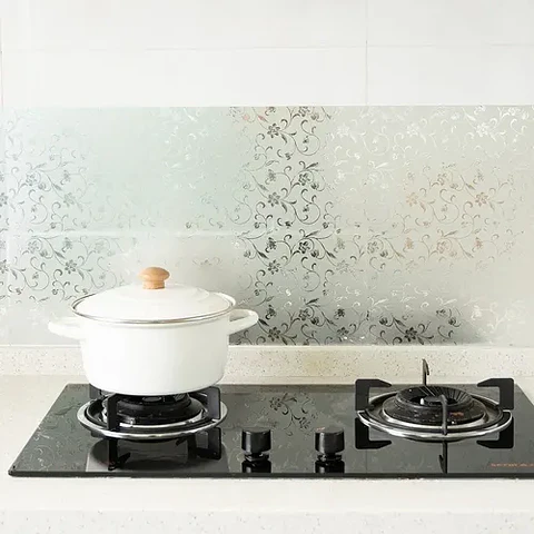 ROLLO PAPEL DE ALUMINIO CON ADHESIVO PARA COCINA 200X60CM