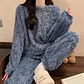 PIJAMA TEXTURIZADO GRUESO 2PZS DAMA  - Miniatura 1