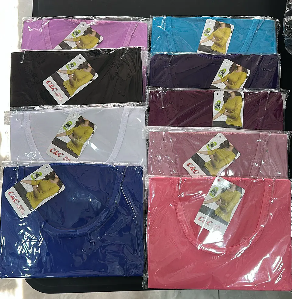 CAMISETA  DE BAMBU DAMA  1