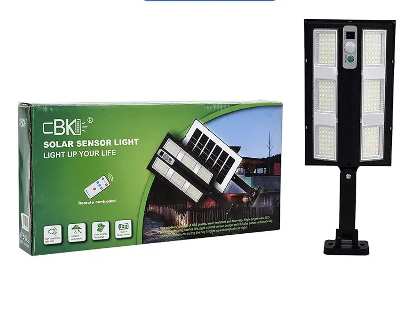FOCO SOLAR 400W CON SENSOR MOVIMIENTO  1