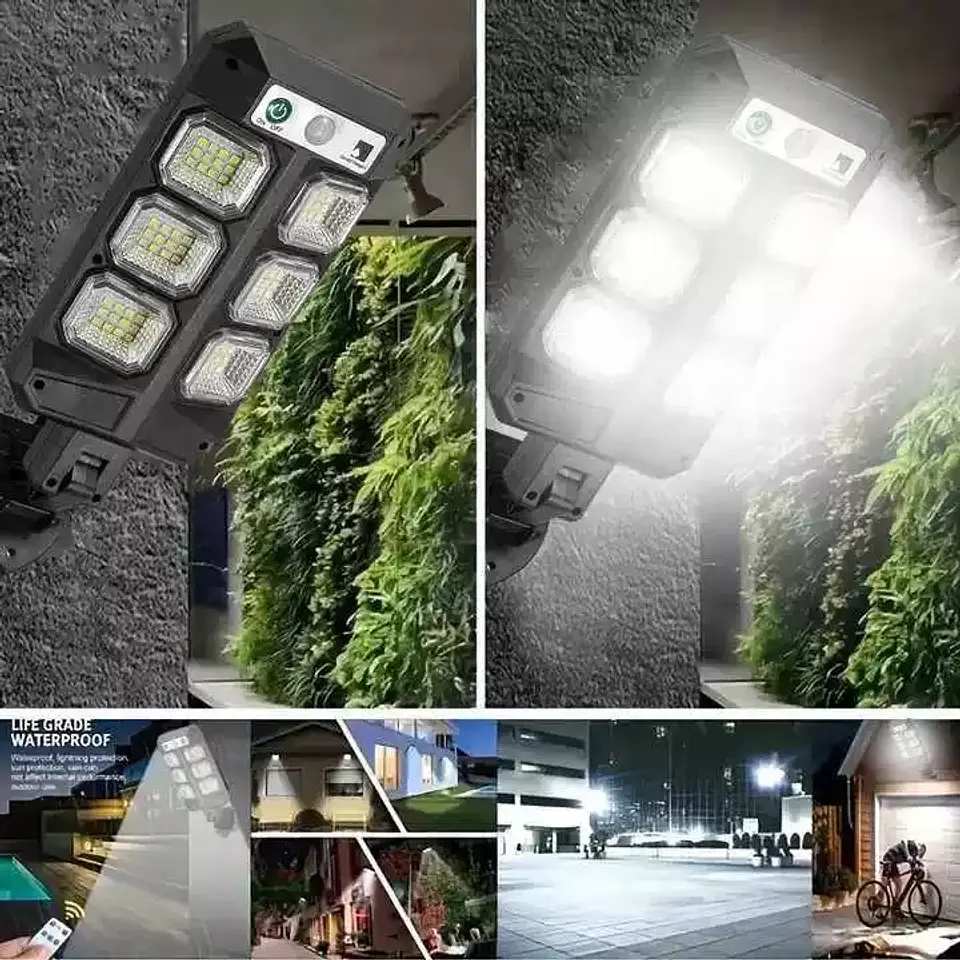 FOCO SOLAR 200W CON SENSOR MOVIMIENTO  1