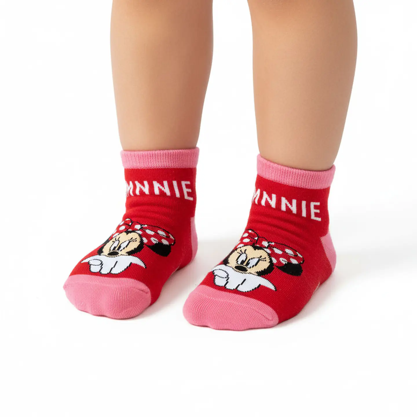 CALCETA DE ALGODÓN MINNIE MOUSE CON LICENCIA  6