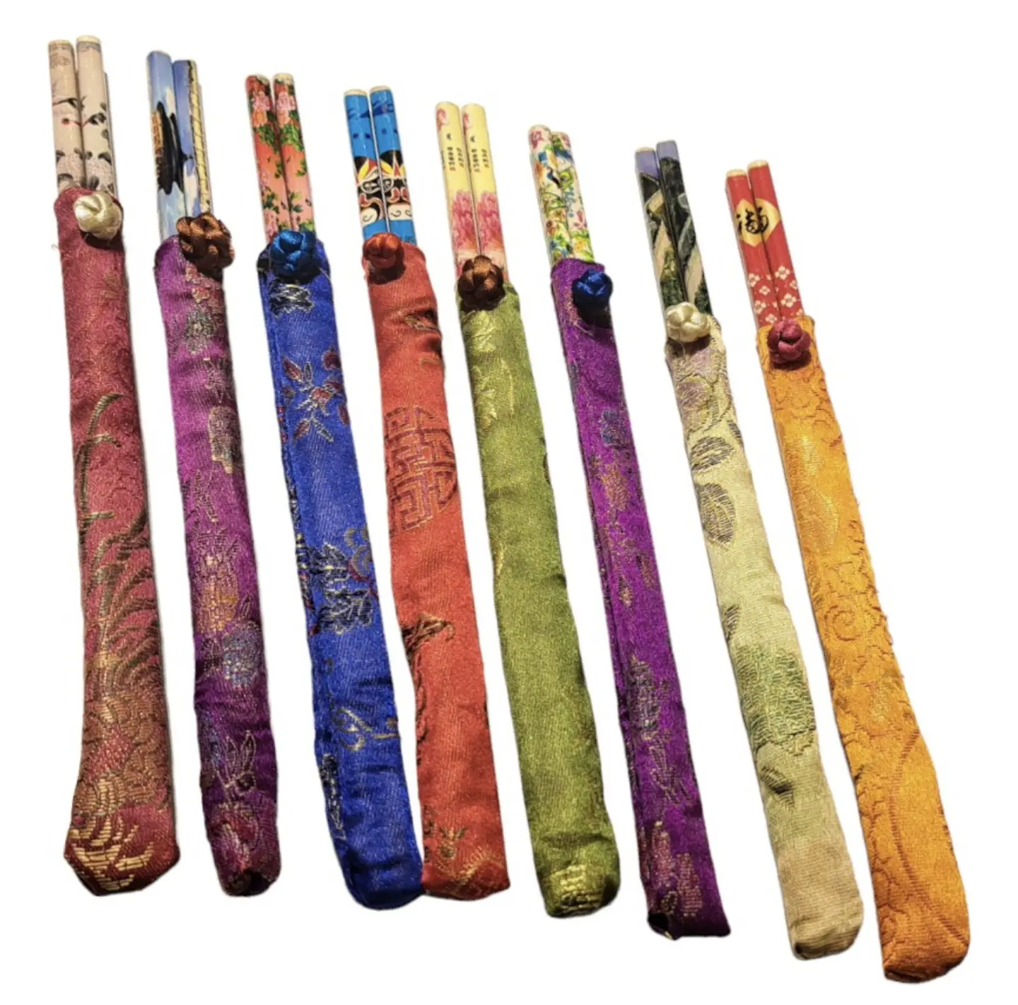 PALILLOS CHINOS CON FUNDA 10pcs- POR MAYOR 1