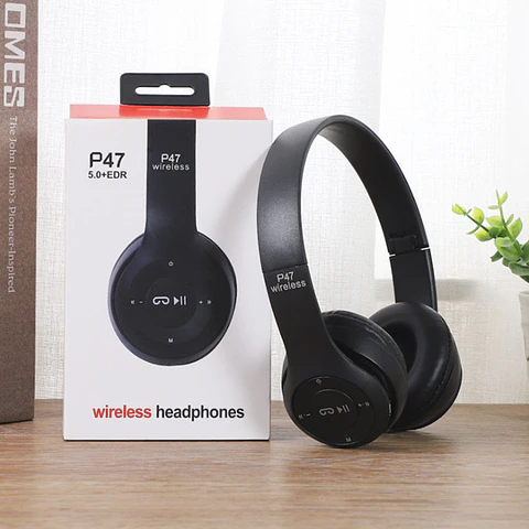 AUDÍFONO P47 BLUETOOTH - POR MAYOR