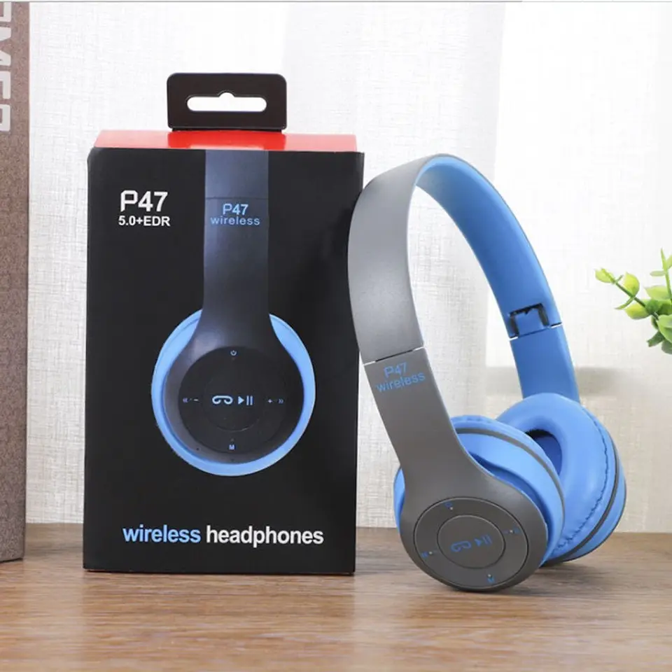 AUDÍFONO P47 BLUETOOTH - POR MAYOR 4