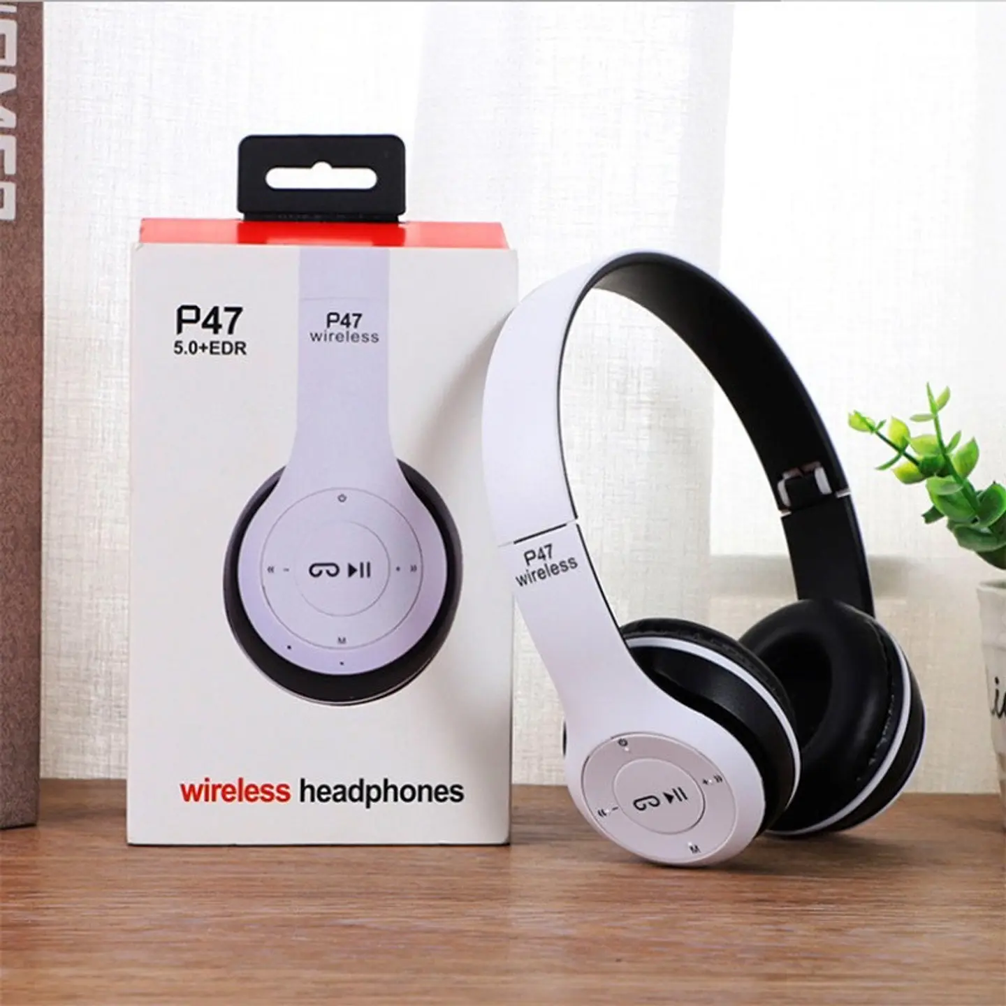 AUDÍFONO P47 BLUETOOTH - POR MAYOR 7