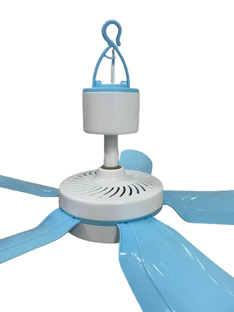 VENTILADOR DE 5 ASPAS PARA TECHO CON ENCHUFE - POR MAYOR