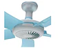 VENTILADOR DE 5 ASPAS PARA TECHO CON ENCHUFE - POR MAYOR - Miniatura 3