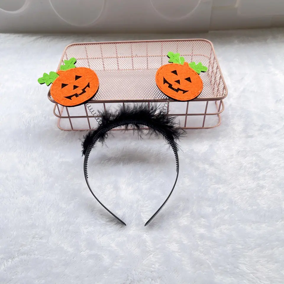 CINTILLO CALABAZA CON RESORTE- POR MAYOR 1