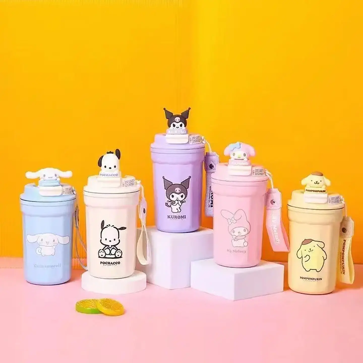VASO TERMO ACERO SANRIO - POR MAYOR 1