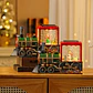 TREN MUSICAL NAVIDEÑO LED CON NIEVE FLOTANTE- POR MAYOR - Miniatura 1