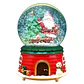 ADORNO ESFERA NAVIDAD CON LUCES MUSICAL 12CM- POR MAYOR - Miniatura 1