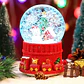 ADORNO ESFERA NAVIDAD CON LUCES MUSICAL 12CM- POR MAYOR - Miniatura 4