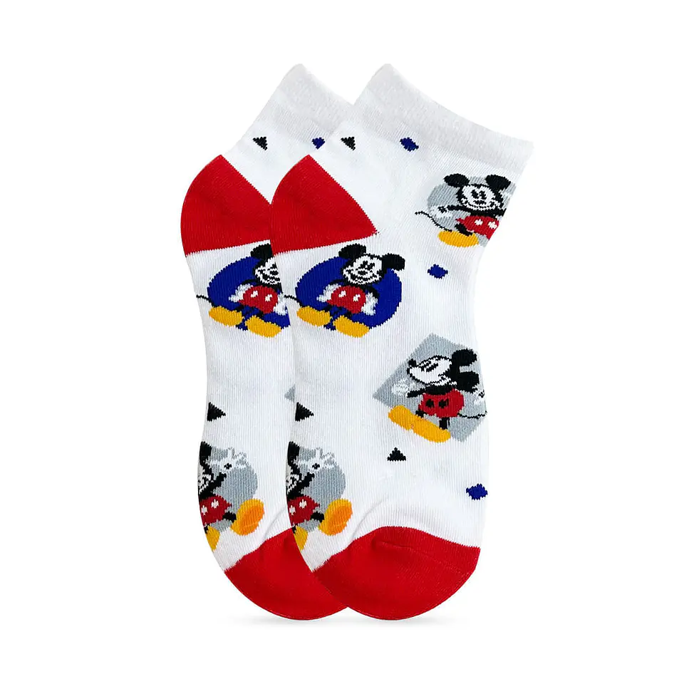 CALCETA DE ALGODÓN MICKEY MOUSE CON LICENCIA - POR MAYOR 1
