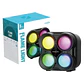 MINI PARLANTE MULTICOLOR FLAME LIGHT GTS-1835- POR MAYOR - Miniatura 2